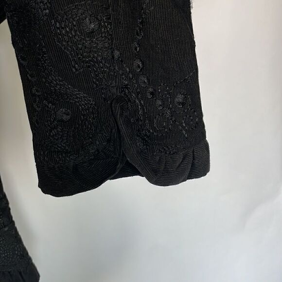 An Ren Vintage Embroidered Corduroy Jacket - Picture 4 of 7